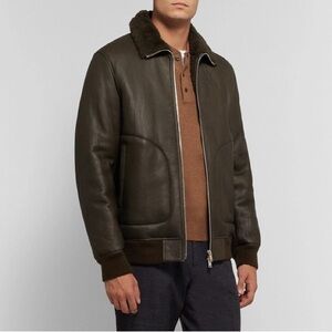 Theory Salta Eli BLACK Shearling Jacket in Medium